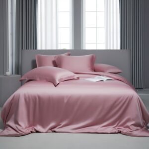 tencel bed sheets pink