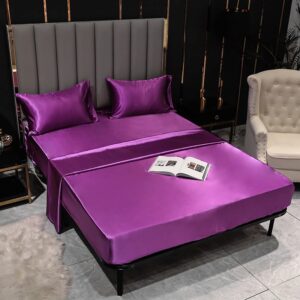 Satin Bedsheet - Feel Like Silk Bed Sheets