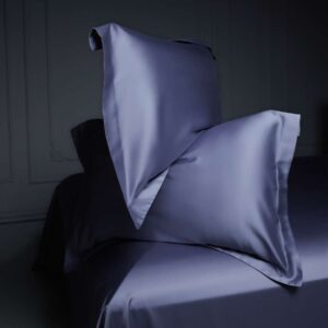 purple grey beddings set
