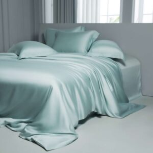 aqua mist tencel bedding set