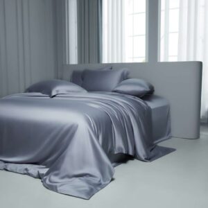 grey tencel bedding set