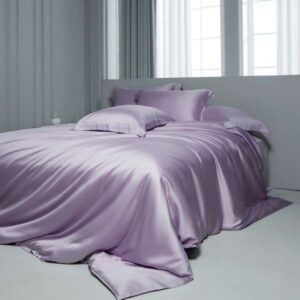 purple tencel bedding set